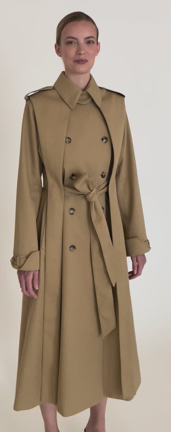 Parachute' Trench Coat – Olivia Nausner